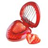 1pc Stainless Steel Strawberry Slicer; Fruit Divider